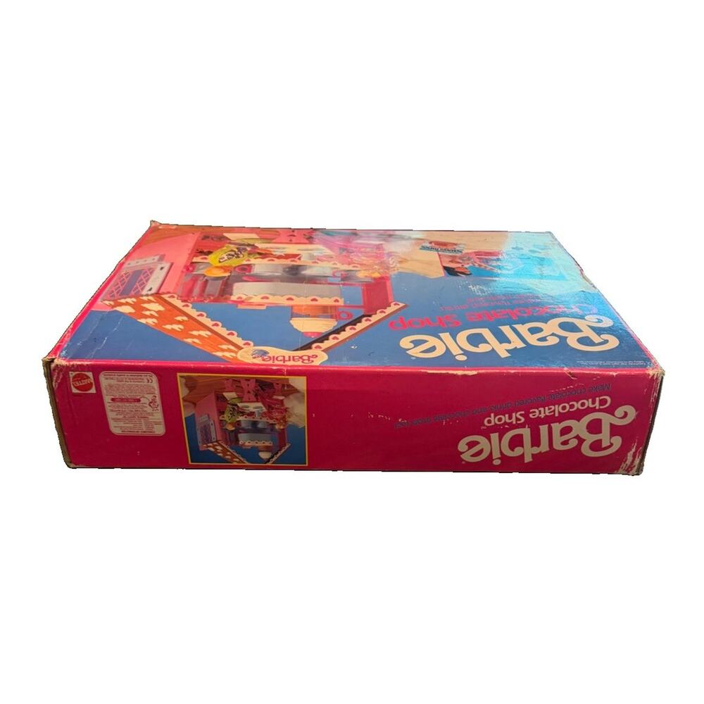 NEW SEALED IN BOX Vintage Barbie Chocolate Shop 1990 Play Set 3814/71 - Picture 8 of 16